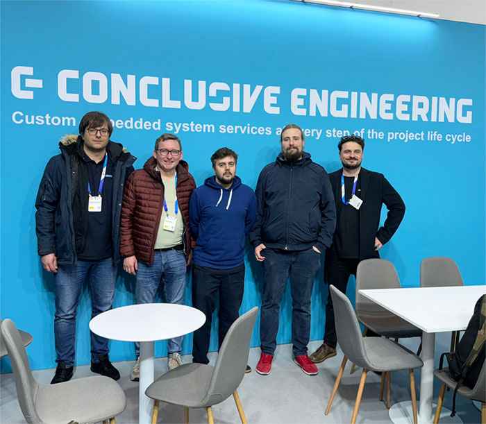Conclusive Engineering at Embedded World 2024
