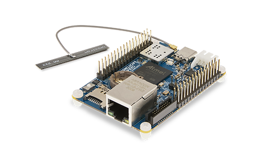 Kestrel Single Board Computer by Conclusive Engineering, top angle view