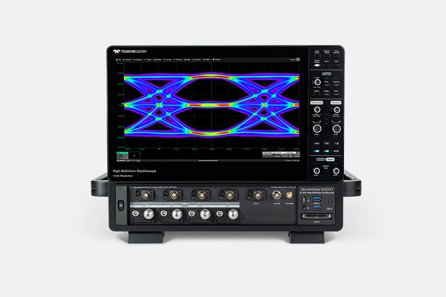 Oscilloscope analysing High-speed signal